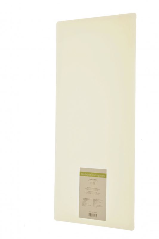 Skjærebrett 74x29 cm, hvit 