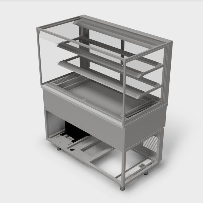 Hovedbilde Åpent serveringsmonter KSÅ med nøytral underdel